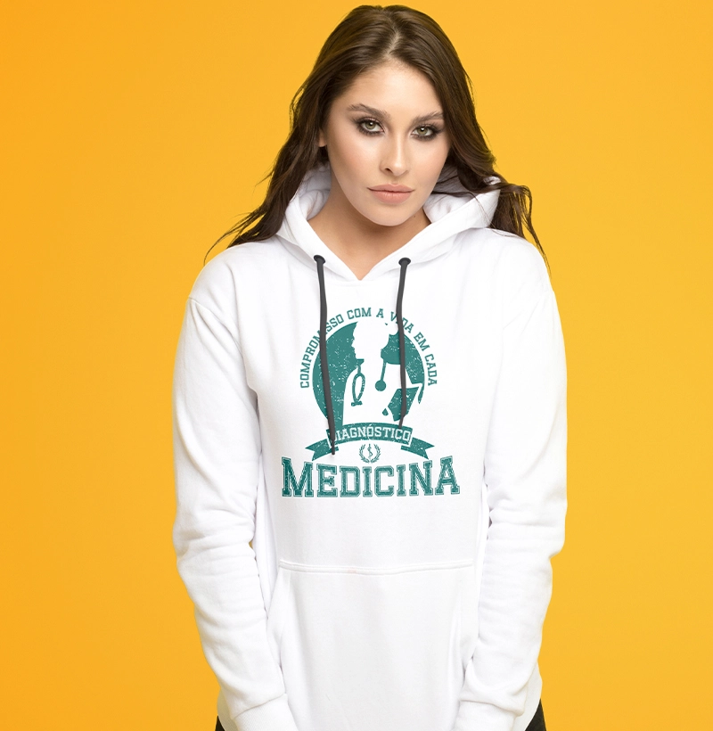 Moletom Medicina Diagnóstico 