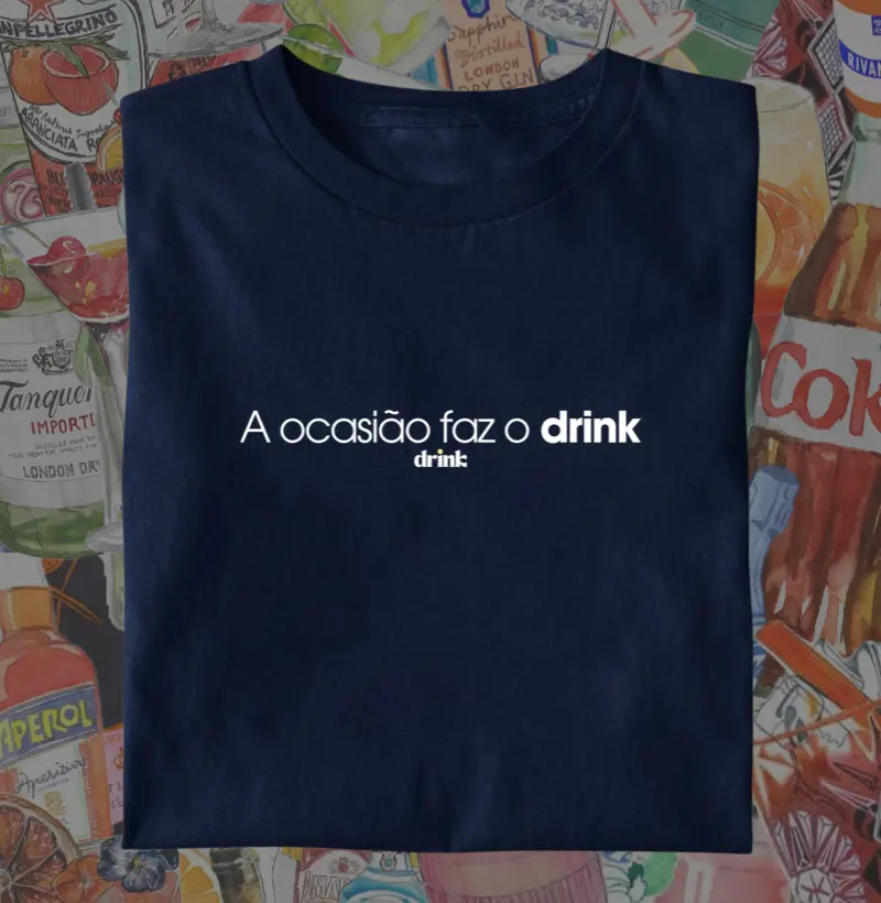 A ocasião faz o drink