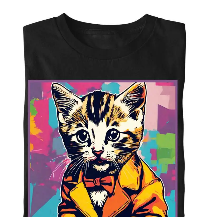 Camiseta Reserva Ink - Gato de Gravata Borboleta