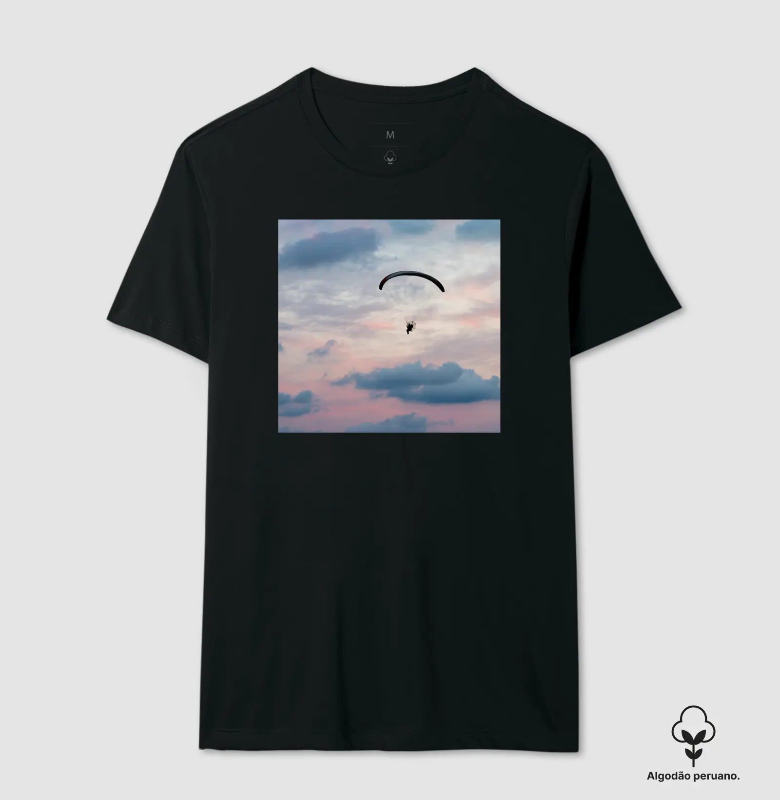 Paramotor In The Clouds