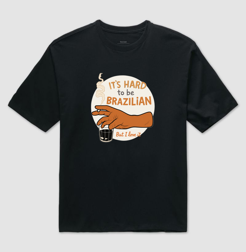 Camiseta Oversized Brasileira