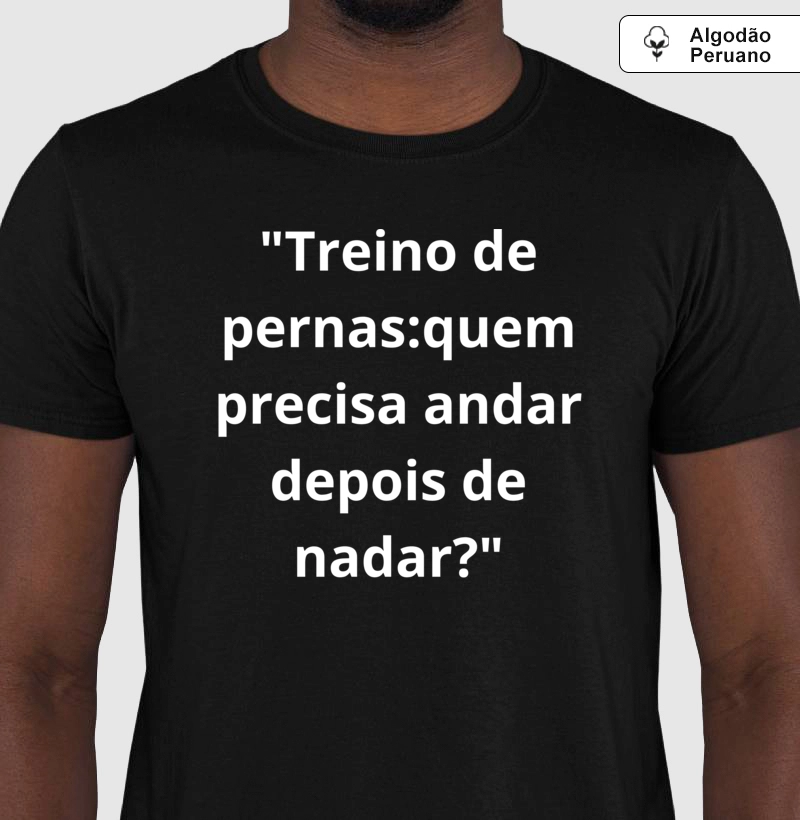 "Treino de pernas: quem precisa andar depois de nadar?"