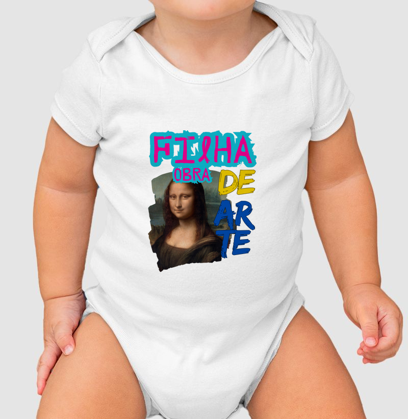 Filha Obra de Arte - Leonardo da Vinci