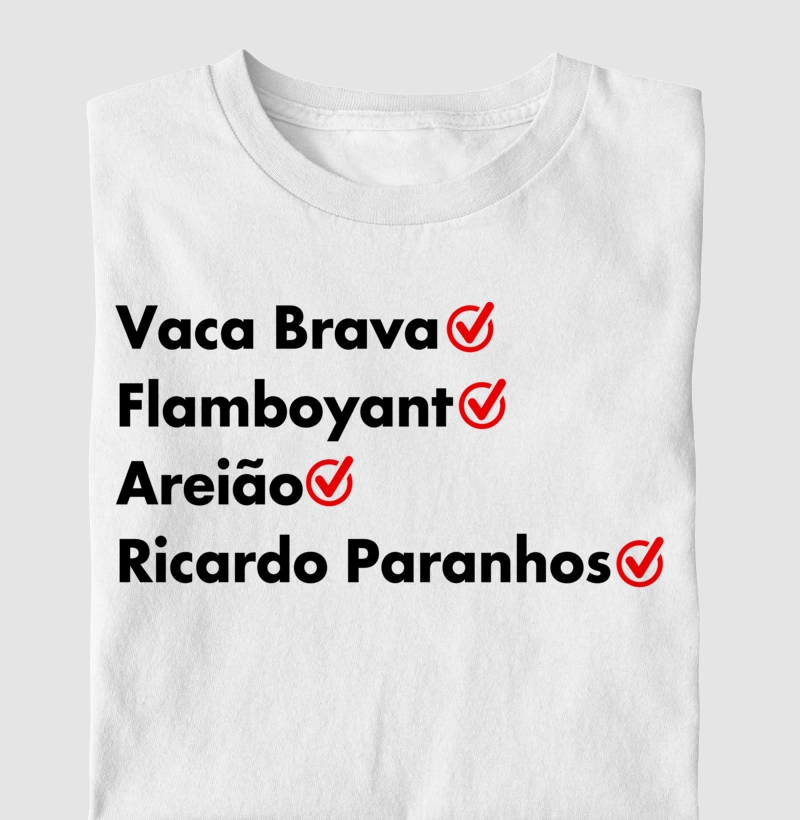 Camiseta Masc e Fem Parques de Goiânia
