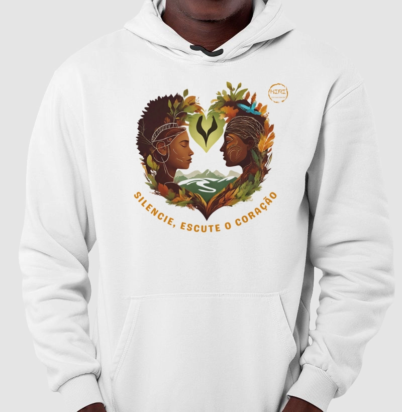 Moletom KIRI - Silencie, Escute o Coração