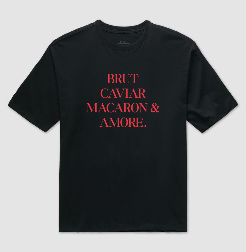 Brut, Caviar, Macaron & Amore