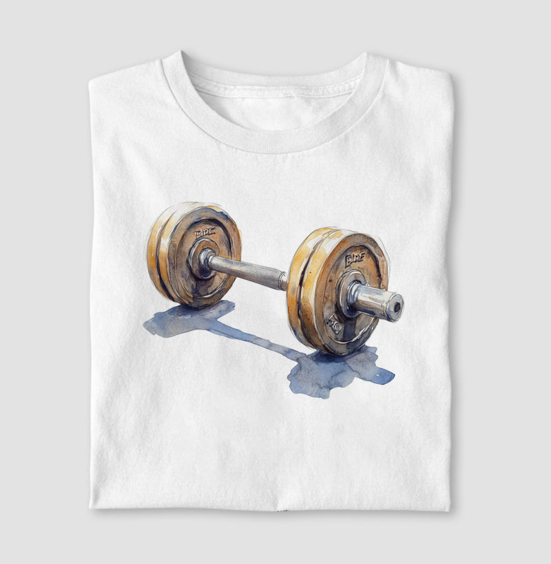 Barbell aquarela