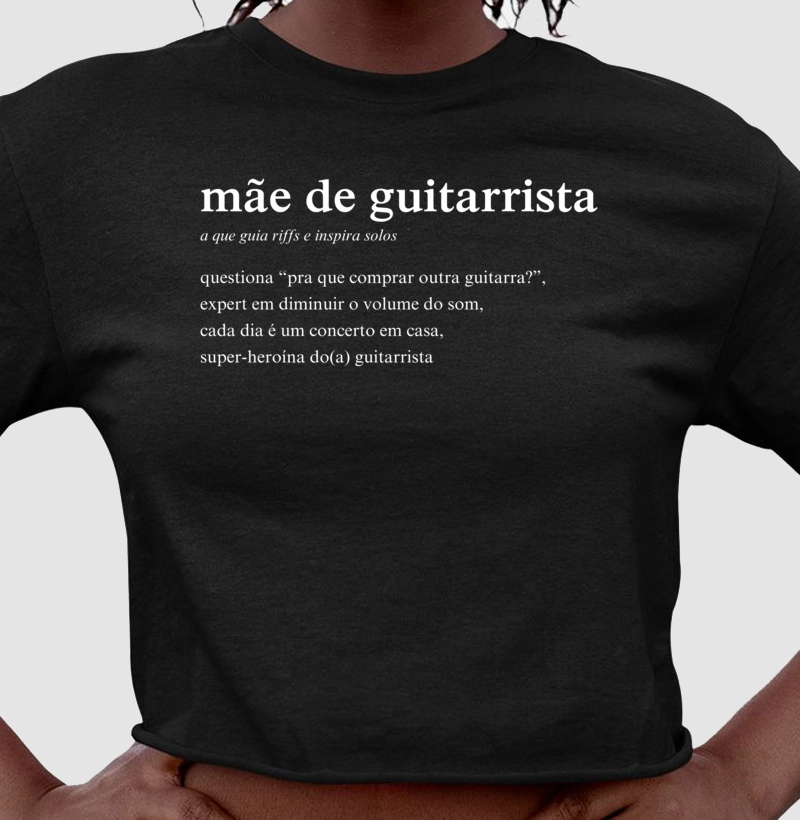 Definição mãe de guitarrista