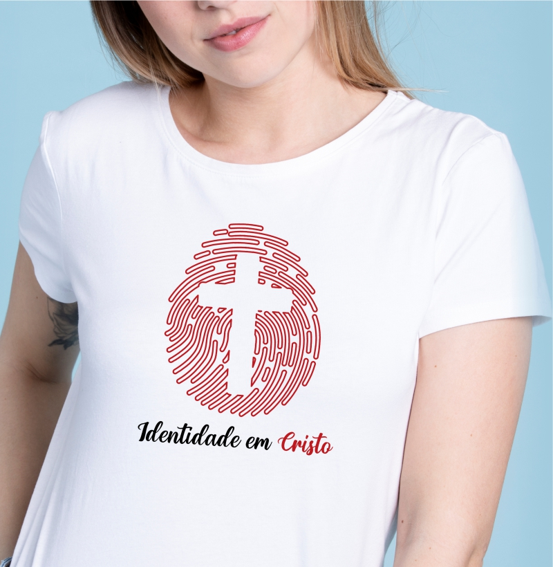Camiseta identidade em Cristo