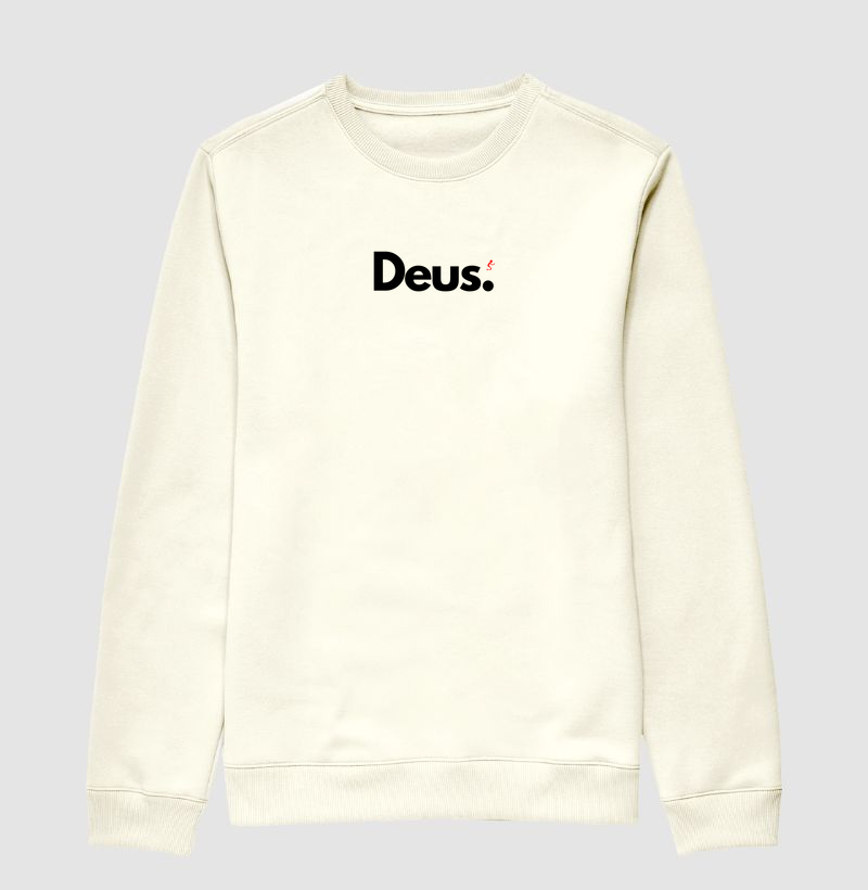 Moletom Suéter Deus