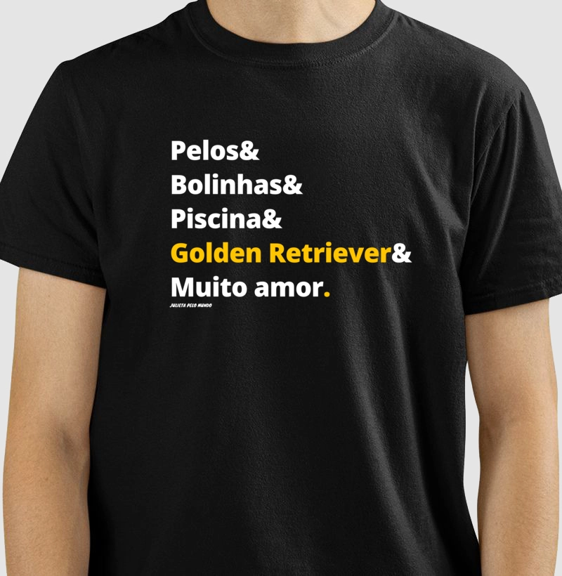 Golden Retriever e muito amor