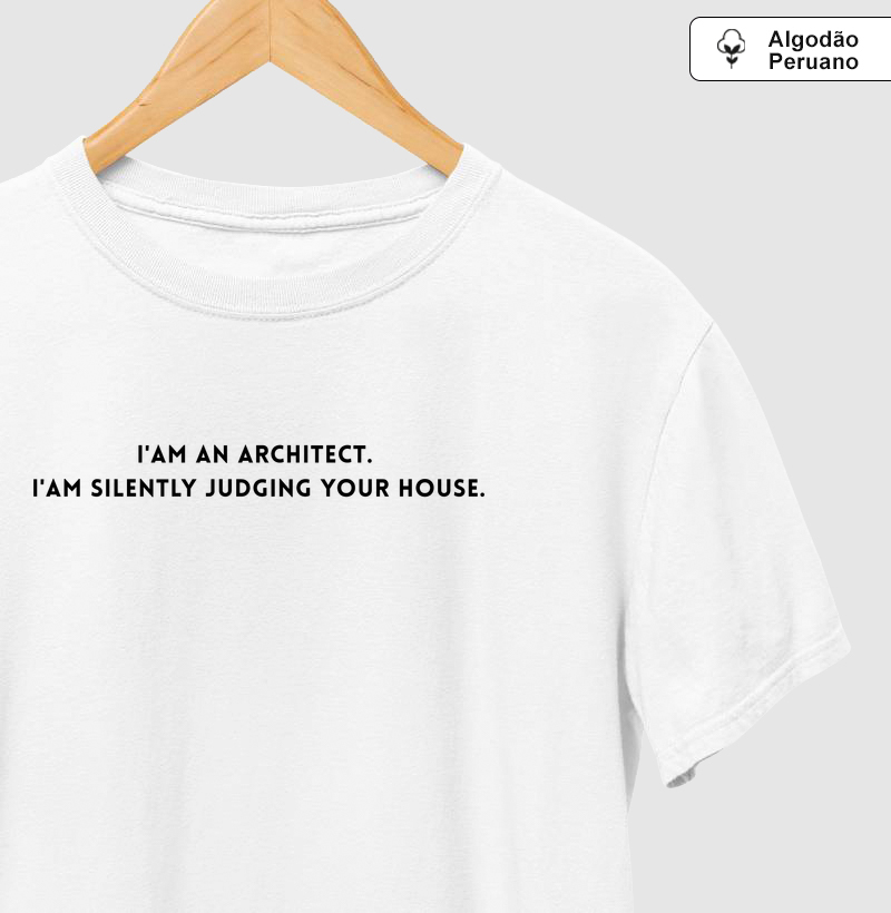 I'am silently judging your house.