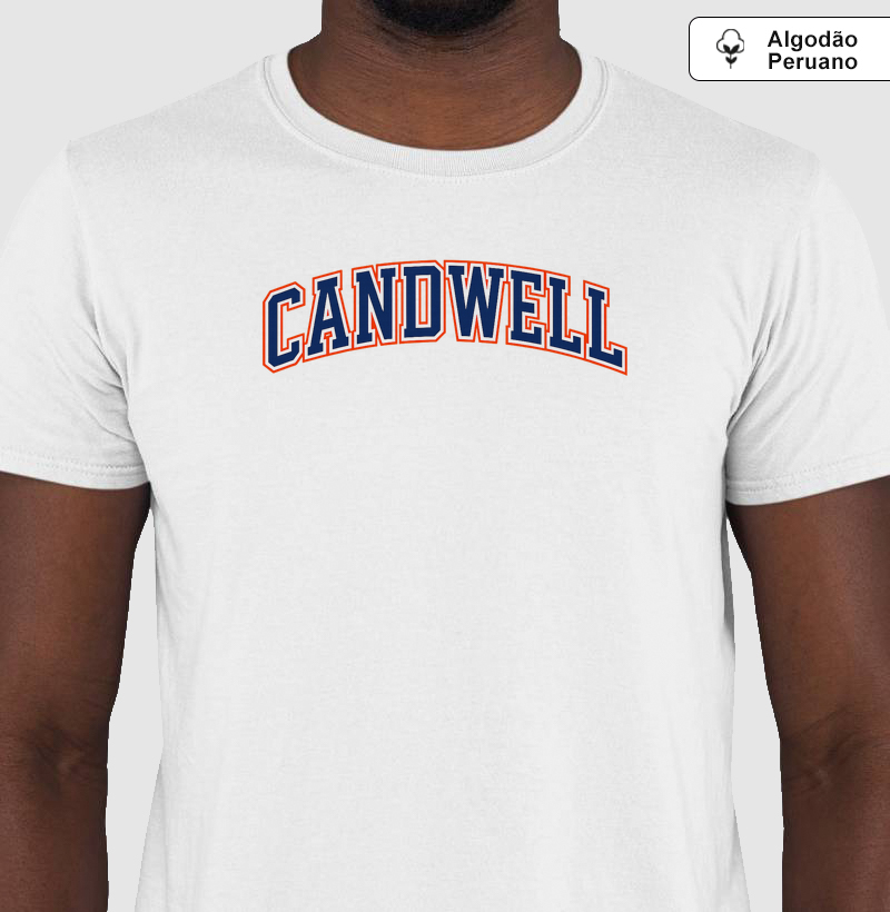 Camiseta Candwell Varsity  | Malha Peruana Premium