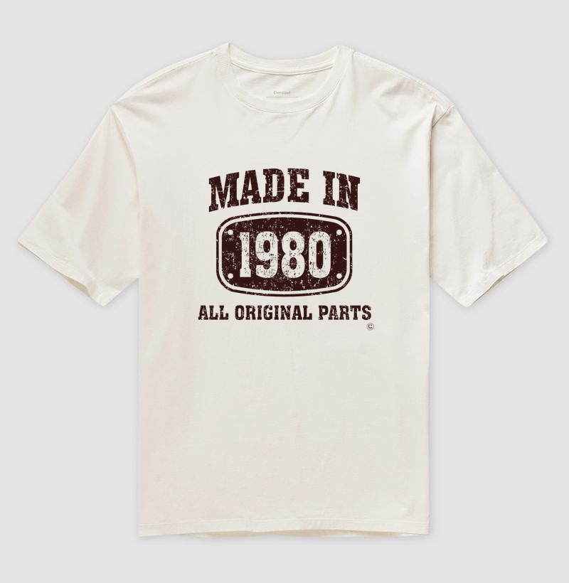 1980 all original parts - oversized