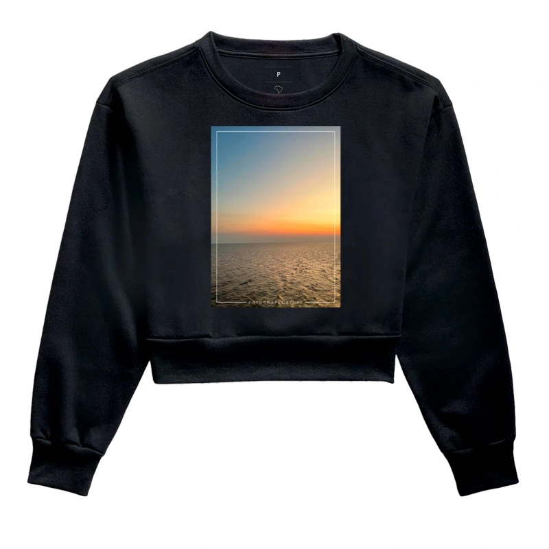 Por do Sol - Moletom Cropped