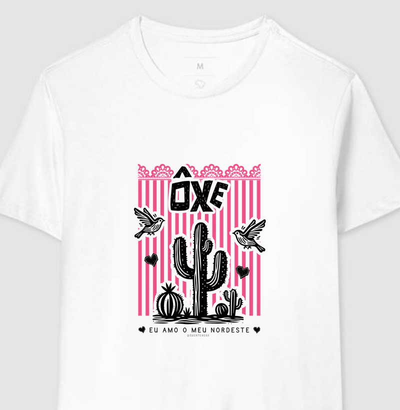 Camiseta "Oxe" - Rosa | OxenteWear