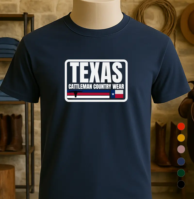 Camiseta country TEXAS