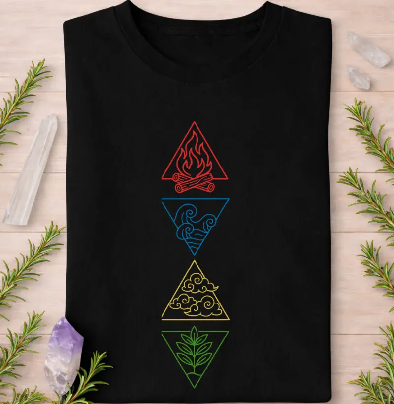 Quatro Elementos Cores