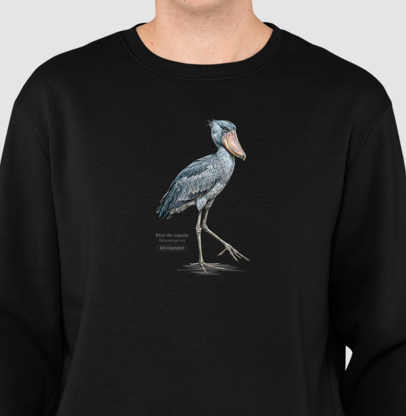 Traços Alados - Bico-de-sapato - Moletom