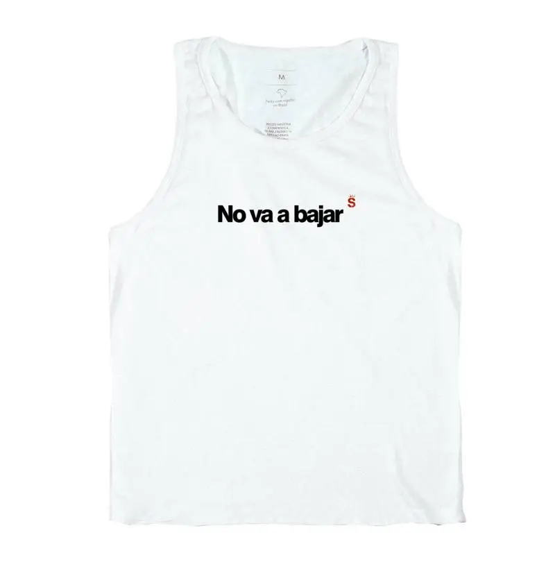 No va a bajar