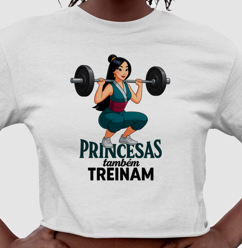 Princesas também treinam - Disney