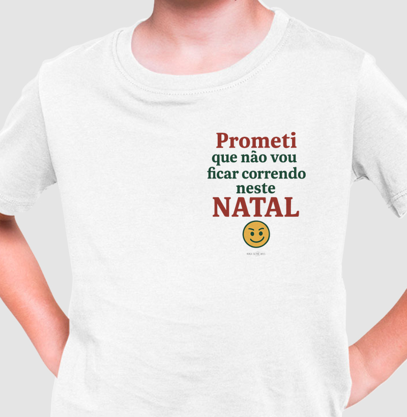 Prometi Que Não Vou Ficar Correndo Neste Natal