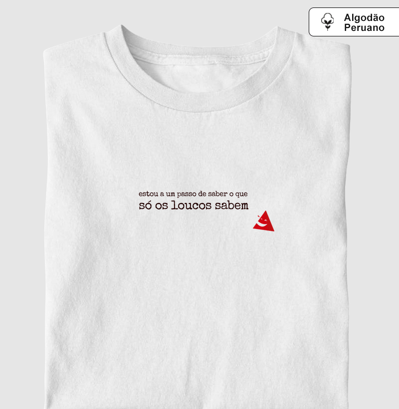 Estou a Um Passo de Saber o Que Só Os Loucos Sabem