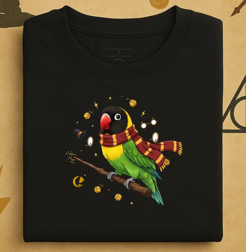 Camiseta Agapórnis Bruxinho