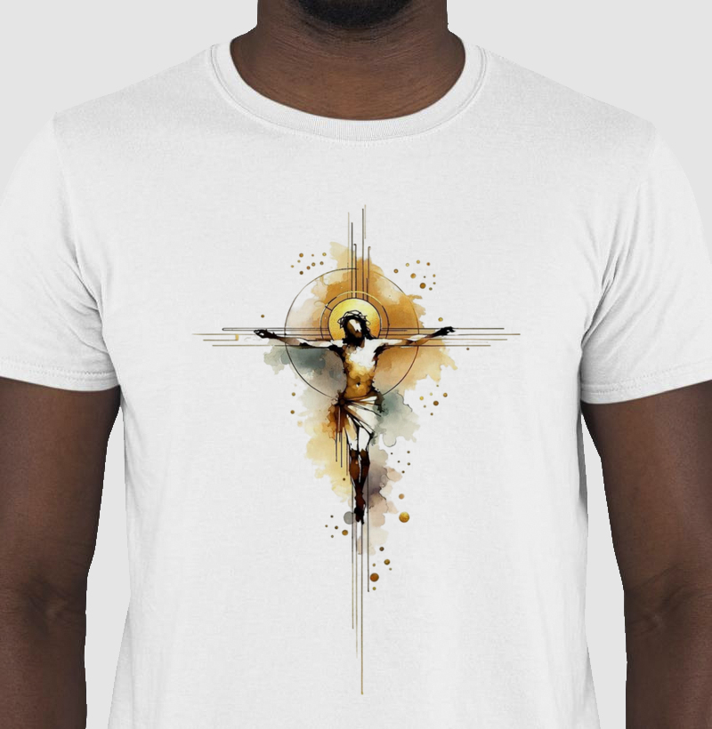 Camiseta Jesus na Cruz