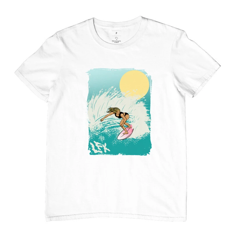 Mulher Surfista Manobra Rasgada V01
