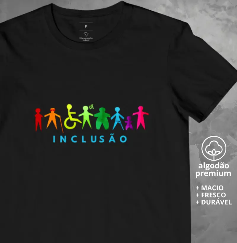 Camiseta Inclusão