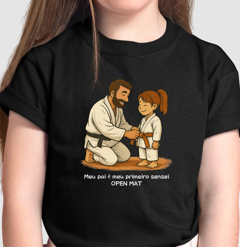 Meu pai é meu primeiro sensei
