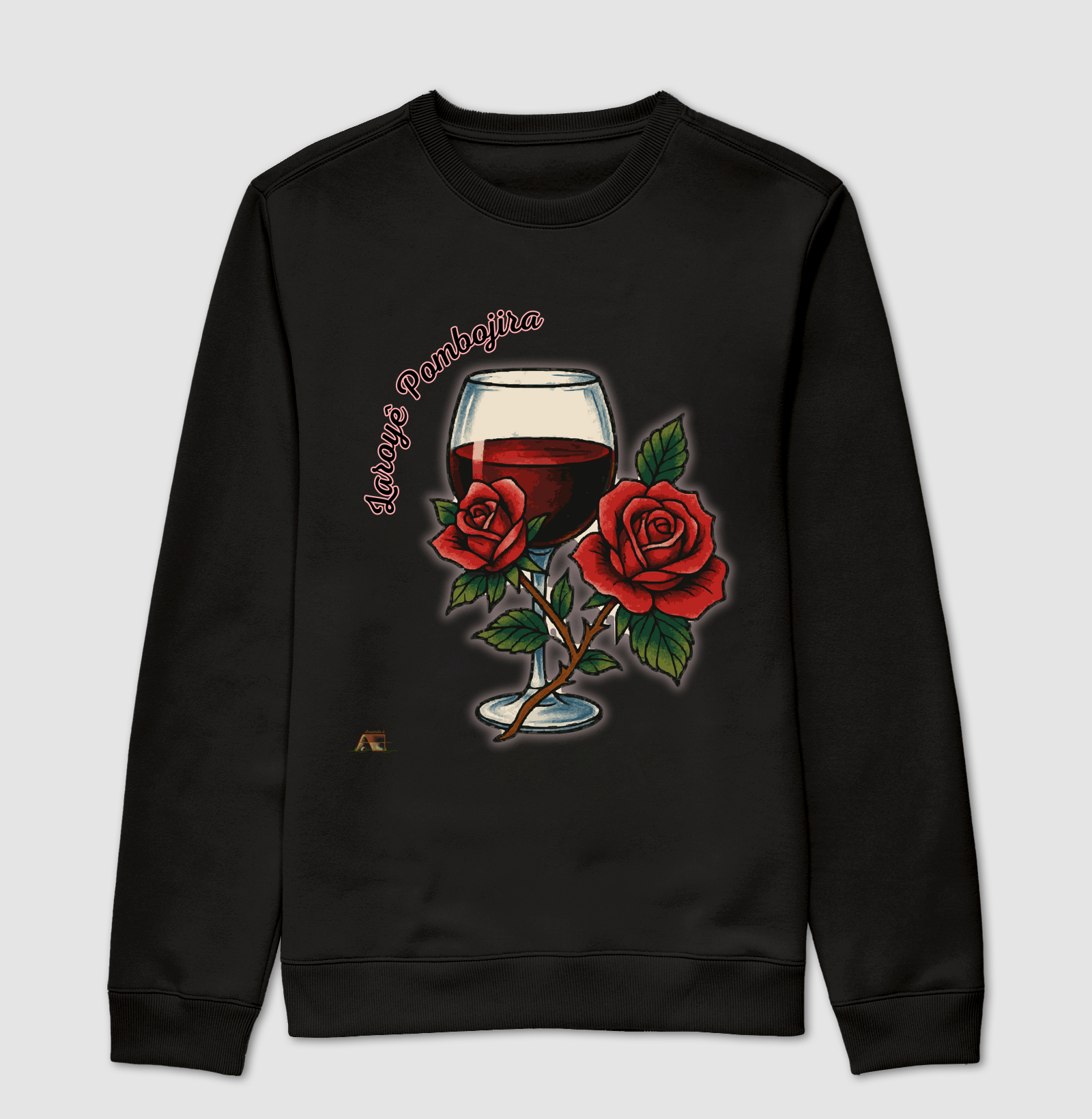 Camiseta Aruanda Ê Laroyê Pombogira 100% Algodão