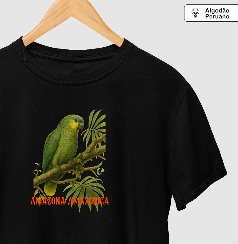 Camiseta Algodão Peruano - Amazona Amazonica