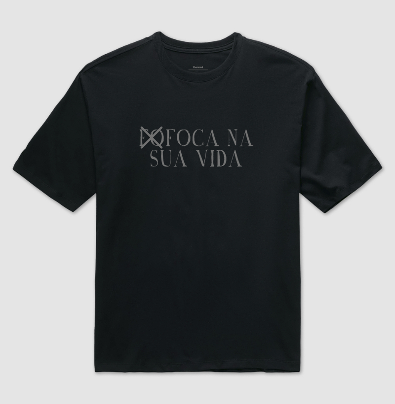 Camiseta Foca na Sua Vida