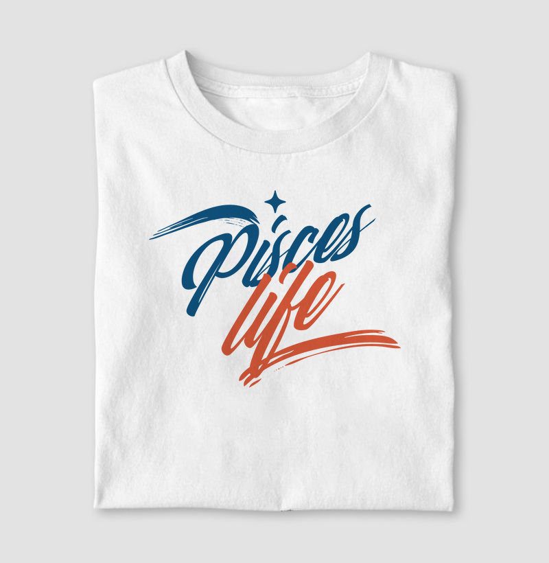 Camiseta Signos PEIXES - PISCES LIFE