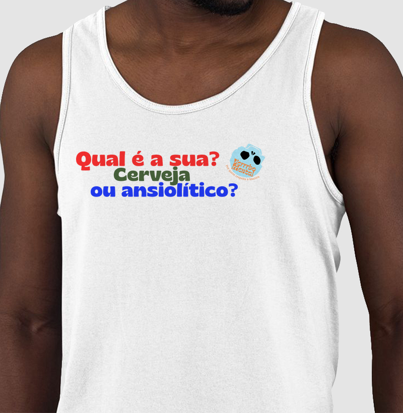 Camiseta Cerveja ou ansiolítico?