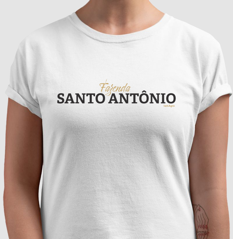 Camiseta Fazenda Santo Antônio - Coleção Fazendas