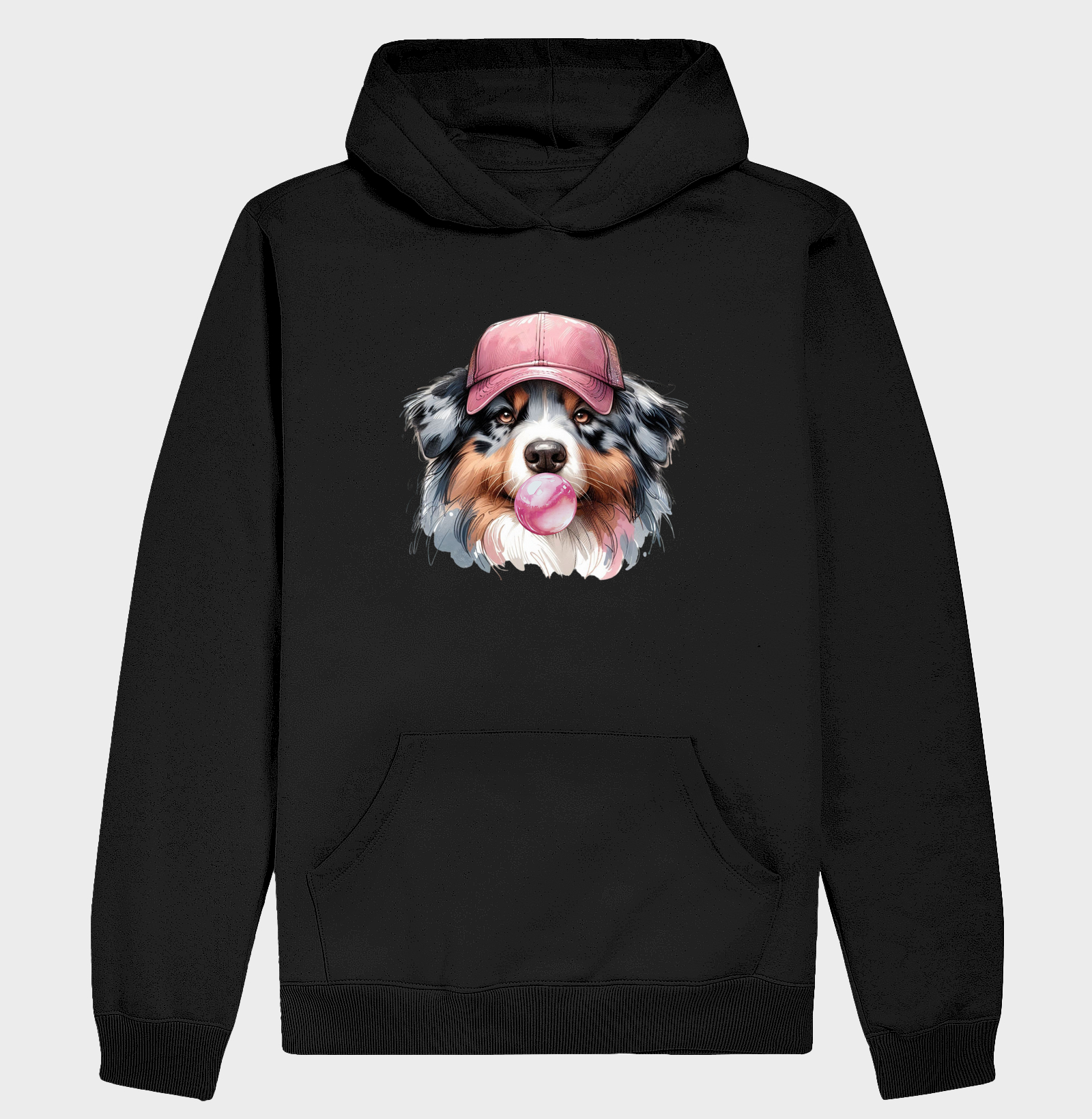 Australian Shepherd Boné e Chiclete