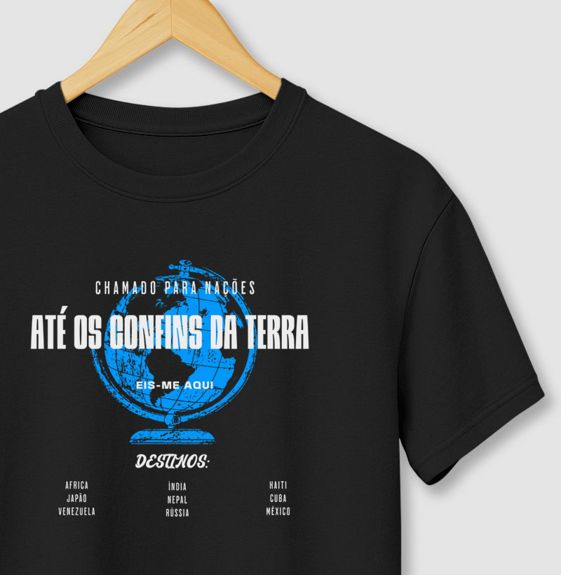 CAMISETA ATÉ OS CONFINS