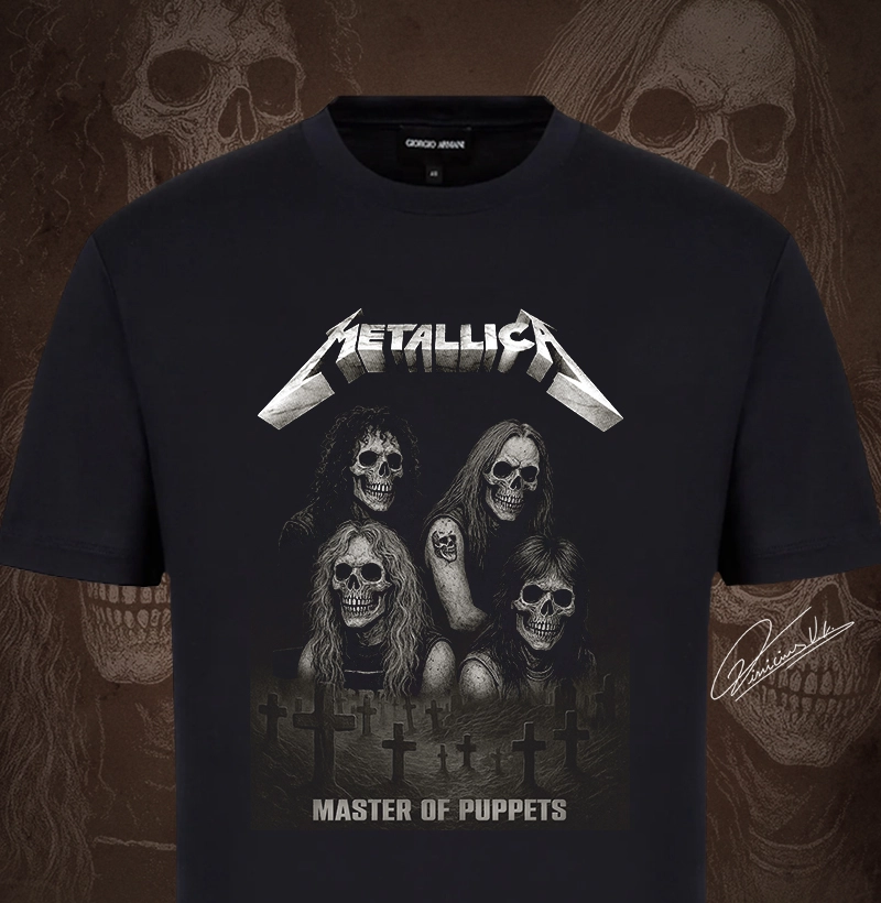 Metallica - Skull Band 1986