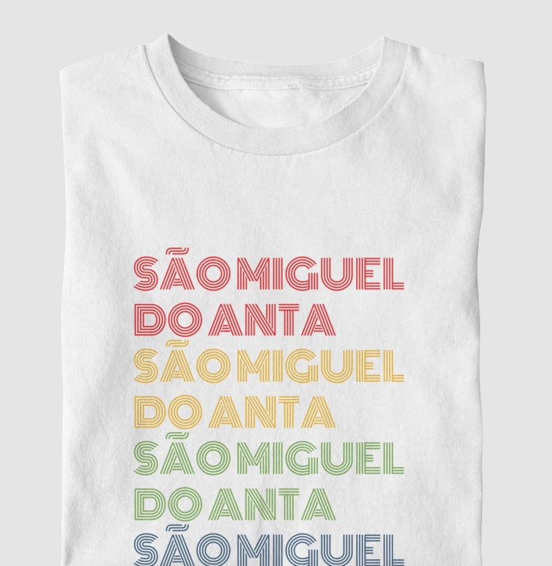 São Miguel do Anta Letreiro Retrô