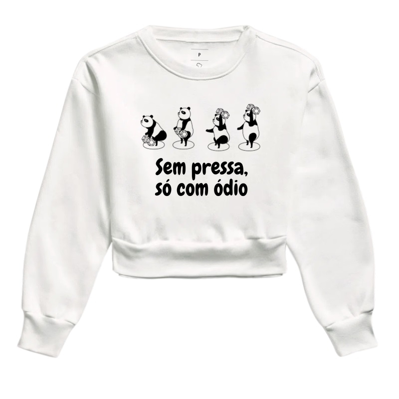 Sem pressa, só com ódio