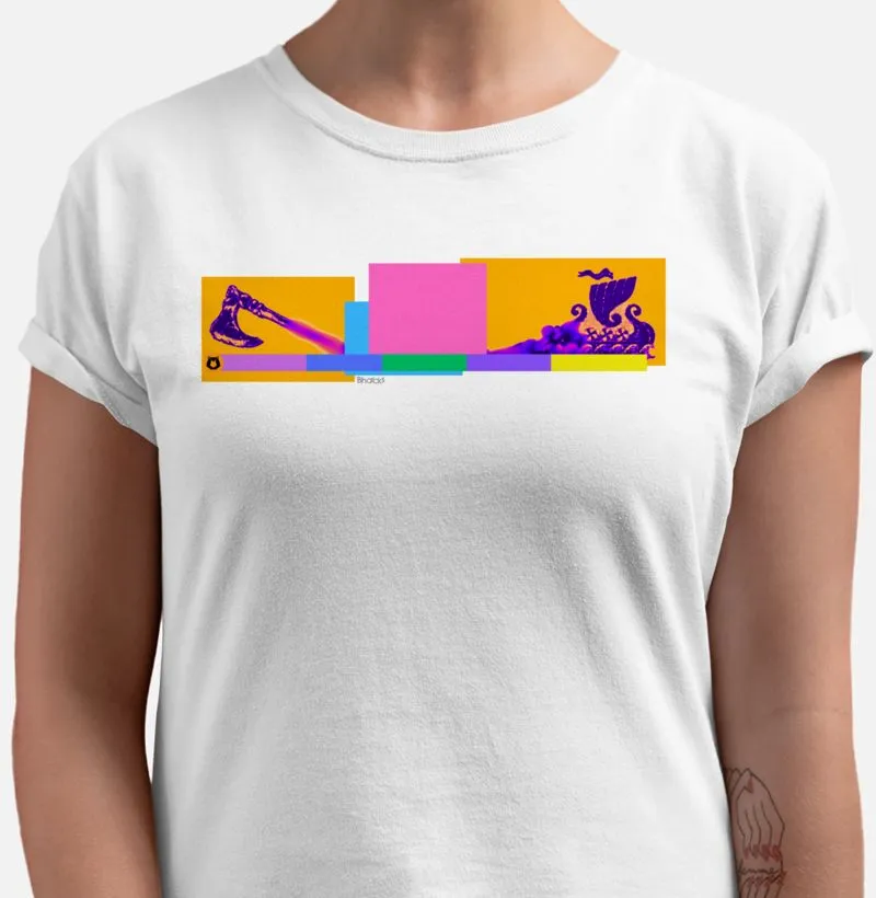camiseta símbolos viking