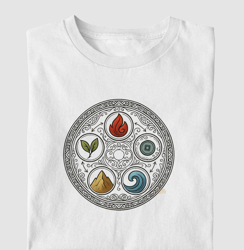 Mandala dos 5 Elementos