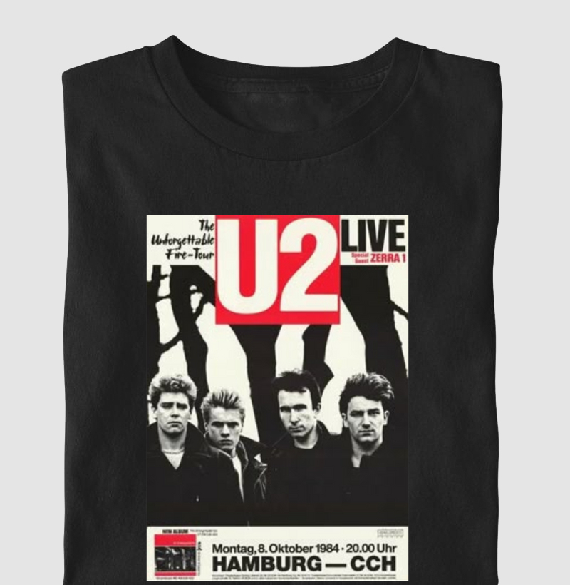 U2 in Hamburg - 1984