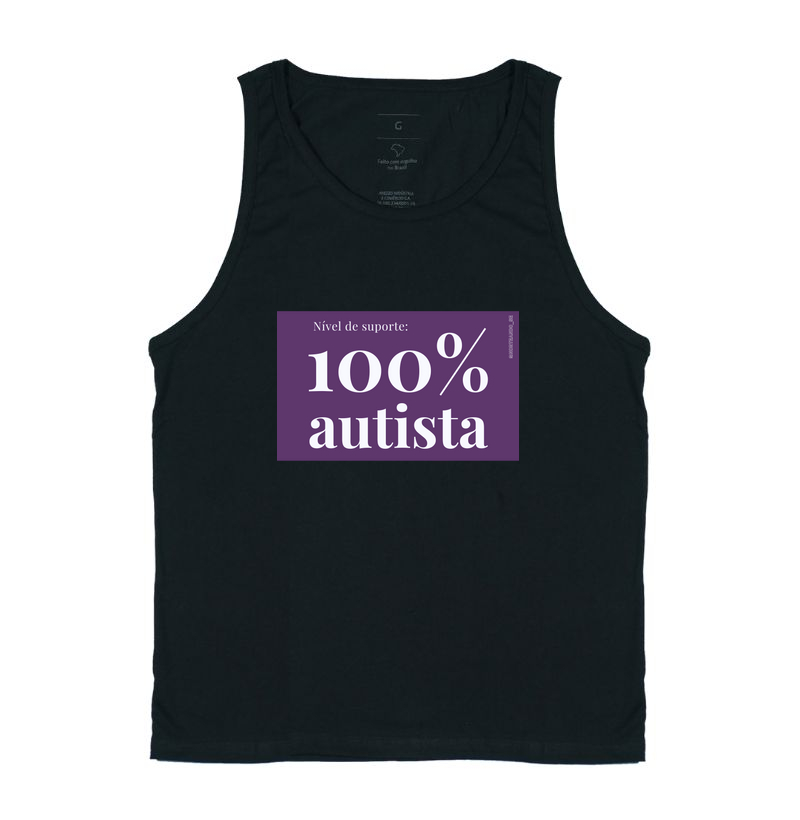 Peça "100% Autista - Nível de Suporte"