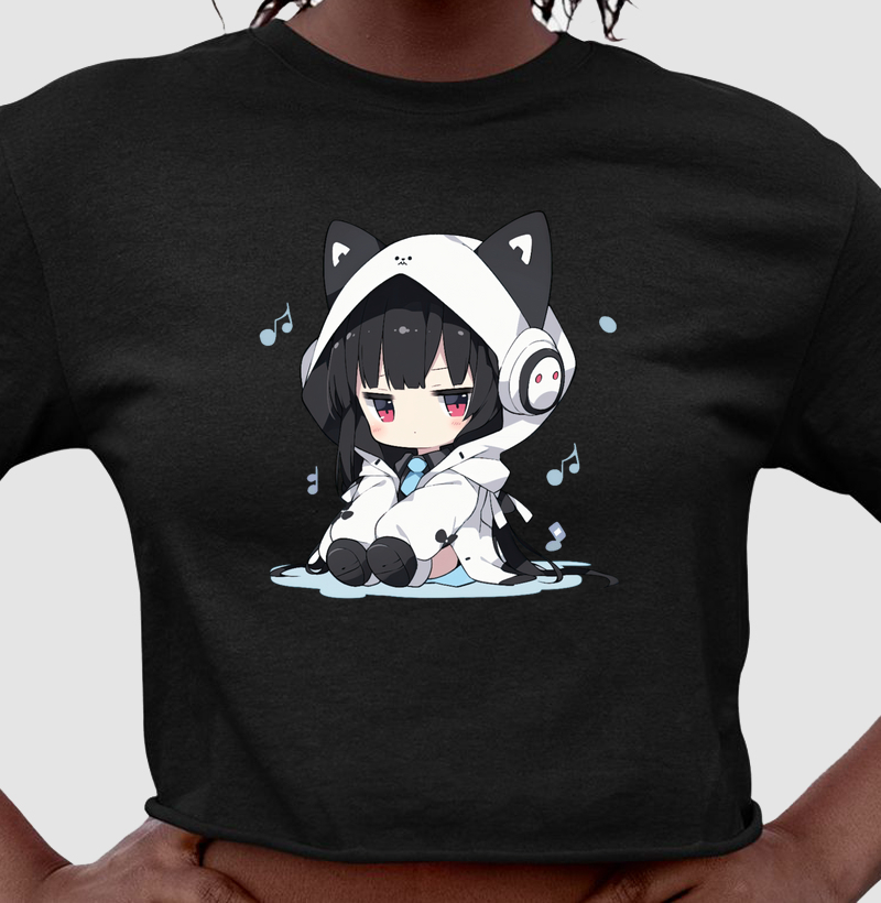Cropped “Garota Fofa Gamer"
