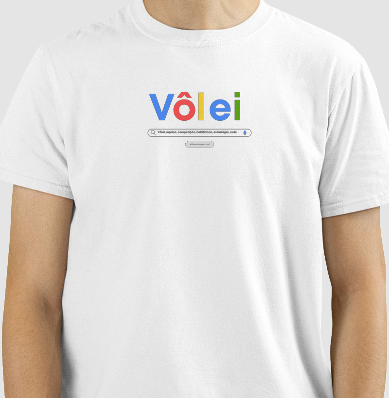 Camiseta Google Vôlei: Conecte-se com a Paixão pelo Esporte!