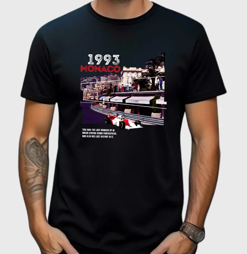 Camiseta Mônaco 1993